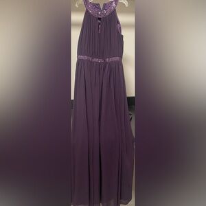 Iefiel Formal Dress Eggplant Purple Size 8